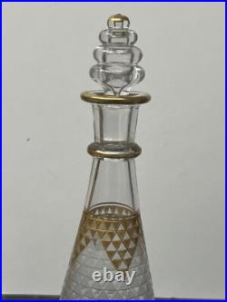 Carafe À Liqueur En Cristal Dégagé Acide De St Louis Baccarat Carafe À Liqueur En Cristal Dégagé Acide De St Louis Baccarat