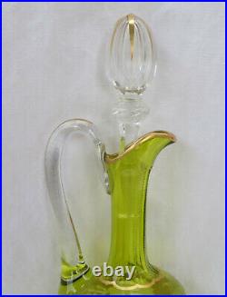 Carafe / Aiguière en cristal de St Louis, modèle Massenet 37,5cm