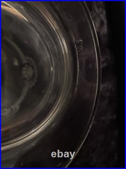 Carafe Avec 6 Verres en Cristal de Saint Louis modèle MANON Datant Des Années 30