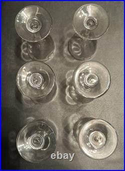 Carafe Avec 6 Verres en Cristal de Saint Louis modèle MANON Datant Des Années 30