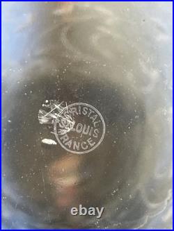 Carafe Cristal Saint-louis Estampillée Bouchon D'origine 1950 Jamais Utilisée Carafe Cristal Saint-louis Estampillée Bouchon D'origine 1950 Jamais Utilisée