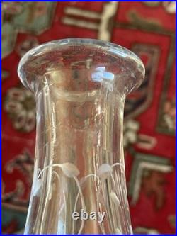 Carafe Cristal Saint-louis Estampillée Bouchon D'origine 1950 Jamais Utilisée Carafe Cristal Saint-louis Estampillée Bouchon D'origine 1950 Jamais Utilisée