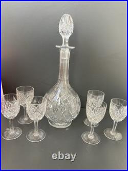Carafe Et 6 Verres En Cristal St Louis Modèle Gavarni