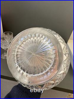 Carafe Et 6 Verres En Cristal St Louis Modèle Gavarni