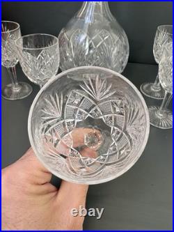 Carafe Et 6 Verres En Cristal St Louis Modèle Gavarni