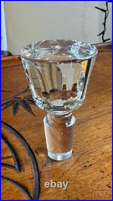 Carafe Saint-Louis modèle Jersey Cristal taillé Paquebot France 29cm