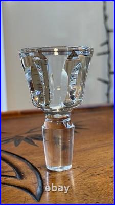 Carafe Saint-Louis modèle Jersey Cristal taillé Paquebot France 29cm