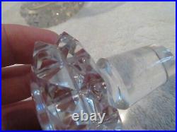 Carafe à vin cristal de saint louis Diamants (crystal wine decanter) jl