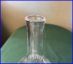 Carafe à vin en cristal Saint Louis signée Modèle Saint Cloud H 29 cm