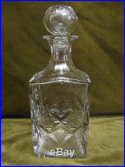 Carafe à whisky cristal saint Louis Massenet (Crystal whisky decanter)