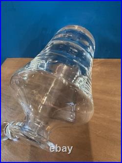 Carafe à whisky en cristal de SAINT LOUIS modèle Bubble- Whiskey decanter