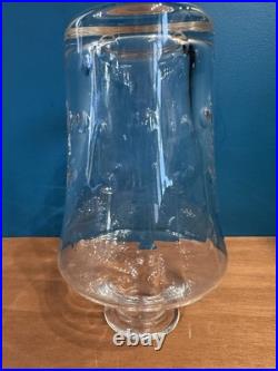 Carafe à whisky en cristal de SAINT LOUIS modèle Bubble- Whiskey decanter