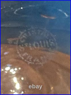 Carafe à whisky en cristal de SAINT LOUIS modèle Bubble- Whiskey decanter