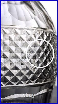 Carafe ancienne en cristal Saint-Louis Modèle Trianon (avant 1936) Carafe ancienne en cristal Saint-Louis Modèle Trianon (avant 1936)