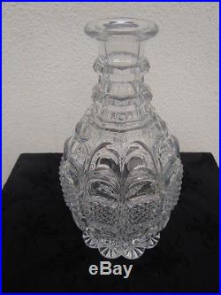 Carafe cristal taillé St Louis/Baccarat vers 1900