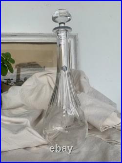 Carafe en cristal de Saint Louis Gravée Taillée Carafe en cristal de Saint Louis Gravée Taillée