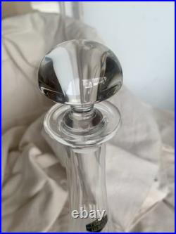 Carafe en cristal de Saint Louis Gravée Taillée Carafe en cristal de Saint Louis Gravée Taillée