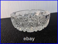 Cendrier clair en cristal de Saint Louis