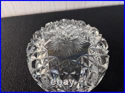 Cendrier clair en cristal de Saint Louis