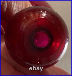 Charmante Boule À Repriser En Cristal Taillé Saint Louis Baccarat Meisenthal