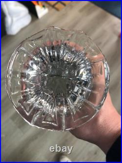 Collection Totem'la torchère' cristal signé SAINT LOUIS Porte Perruque