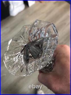 Collection Totem'la torchère' cristal signé SAINT LOUIS Porte Perruque