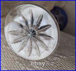 Collection de 6 verres cristal st louis