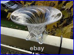 Coupe Cristal St Louis Art Verrier Paul Nicolas 1940/1950