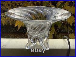 Coupe Cristal St Louis Art Verrier Paul Nicolas 1940/1950