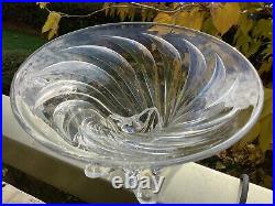 Coupe Cristal St Louis Art Verrier Paul Nicolas 1940/1950