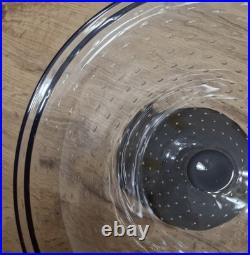 Coupe cristal bullé Saint Louis Art Verrier Paul Nicolas 1922/1925 Art Déco