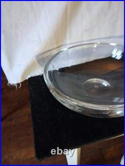 Coupe saladier centre de table en CRISTAL DE SAINT LOUIS diamètre 29.5 cm signé