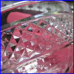 Coupe saladier centre de table en cristal de saint louis modèle trianon Ø 22
