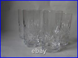 Cristal De St Louis Lot De 5 Grand Verre Ancien