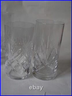 Cristal De St Louis Lot De 5 Grand Verre Ancien