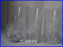 Cristal De St Louis Lot De 5 Grand Verre Ancien