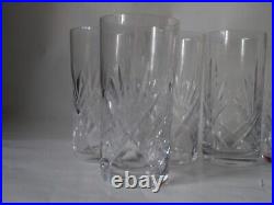 Cristal De St Louis Lot De 5 Grand Verre Ancien