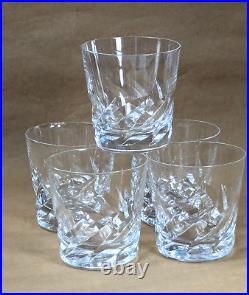 Cristal Saint-Louis 4+1 verres à Whisky modèle BIDASSOA