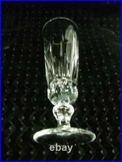 Cristal Saint Louis 8 Flute A Champagne Modele Guernesey