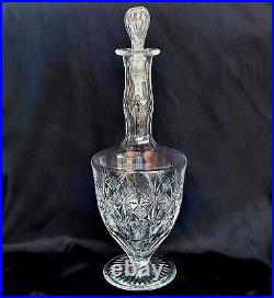 Cristal Saint Louis Ancienne Carafe En Cristal Taille Modele Massenet