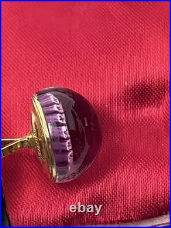 Cristal Saint Louis Bouton De Manchettes Presse Papier Sulfure Cristal Saint Louis Bouton De Manchettes Presse Papier Sulfure