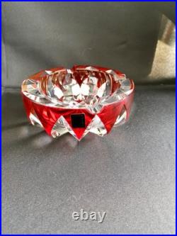 Cristal Saint-Louis France modèle Blois cendrier vide-poche en parfait état