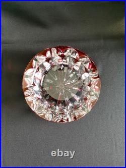 Cristal Saint-Louis France modèle Blois cendrier vide-poche en parfait état