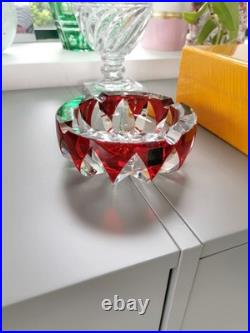 Cristal Saint-Louis France modèle Blois cendrier vide-poche en parfait état