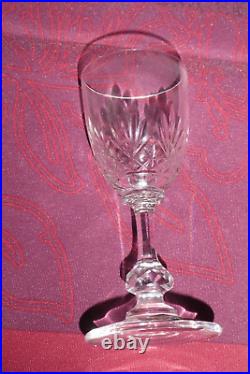 Cristal Saint Louis modèle MASSENET 12 verres en cristal signé 10 cm superbe