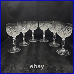 Cristal Saint Louis, modèle Tacite, 6 Verres À Eau N°2
