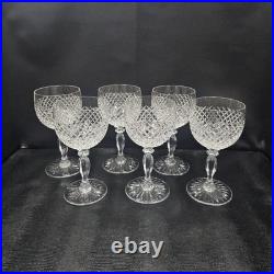 Cristal Saint Louis, modèle Tacite, 6 Verres À Eau N°2