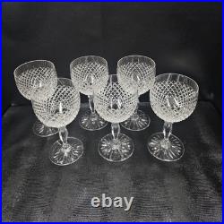 Cristal Saint Louis, modèle Tacite, 6 Verres À Eau N°2