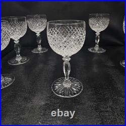 Cristal Saint Louis, modèle Tacite, 6 Verres À Eau N°2