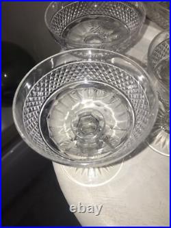 Cristal St Louis 6 Sublimes Coupes A Champagne Cristal Taillé Modèle Trianon Cristal St Louis 6 Sublimes Coupes A Champagne Cristal Taillé Modèle Trianon